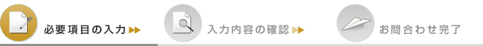 必要項目の入力